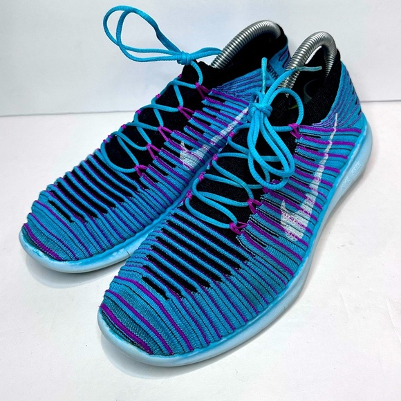 Nike Shoes - Nike blue purple and Black Athletic Shoes